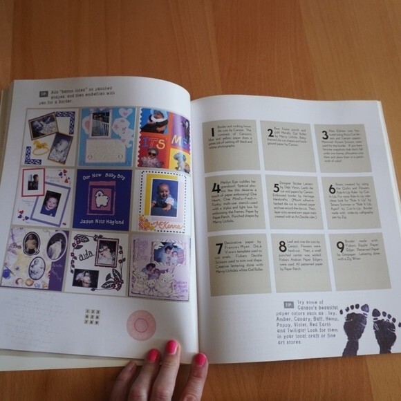 The Idea Book for Scrapbooking by Jill Haglund - Picture 7 of 8
